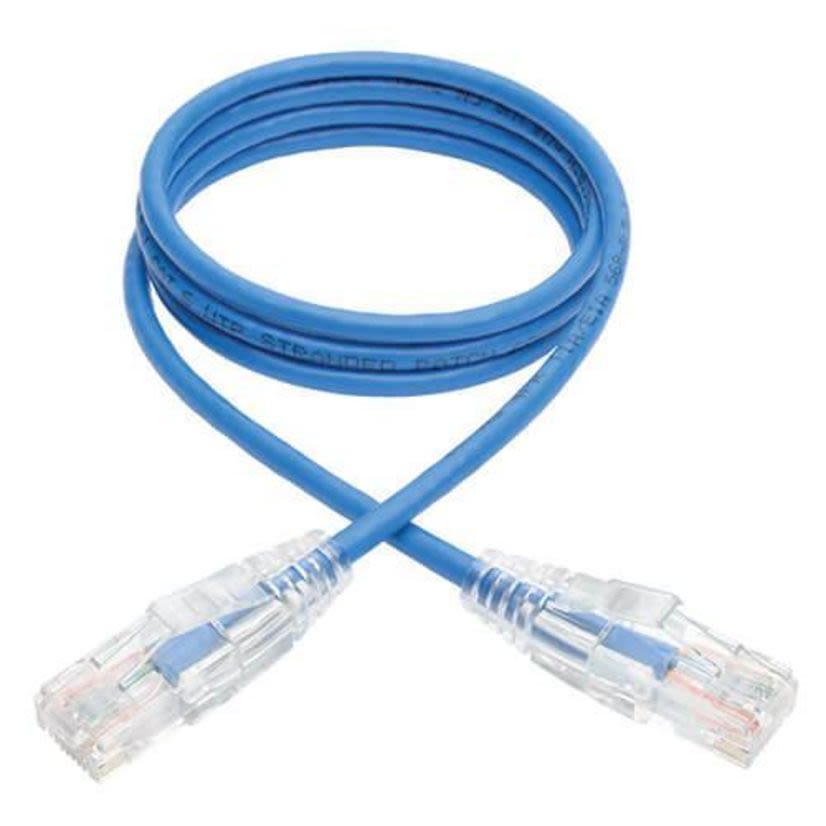 Tripp Lite N201-S03-BL Molded Slim Snagless Patch Cable